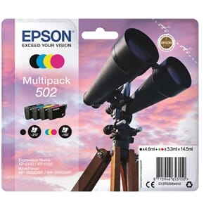 BLEKK EPSON 502 MULTIPACK