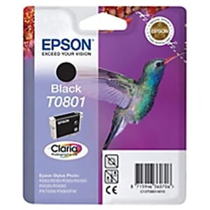 BLEKK EPSON T0801 SORT 7,4ML