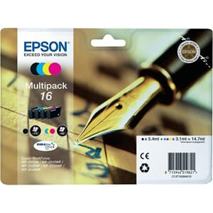 BLEKK EPSON 16 MULTIPACK T1626