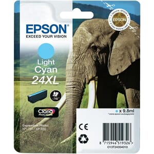 BLEKK EPSON 24XL LIGHT CYAN