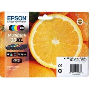 BLEKK EPSON 33XL Y/C/M/PB/BL