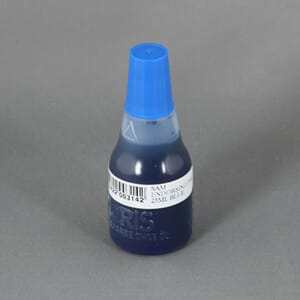 GUMMISTEMPELFARGE BLÅ 25 ML