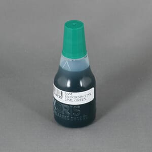 GUMMISTEMPELFARGE GRØNN 25 ML