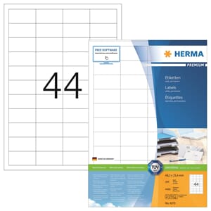 ETIKETT HERMA PREMIUM 48,3X25,4 (100)