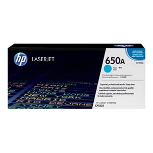 TONER HP 650A CYAN