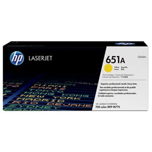 TONER HP 651A YELLOW CE342A