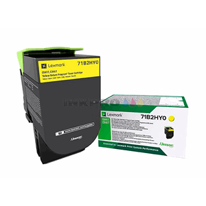 TONER LEXMARK 71B2HY0 YELLOW HY 3,5K