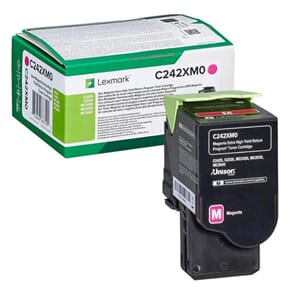 TONER LEXMARK C242XM0 MAGENTA