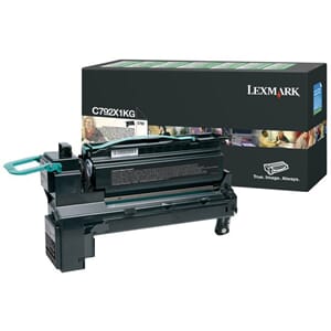 TONER LEXMARK C792 BLACK HC 20K