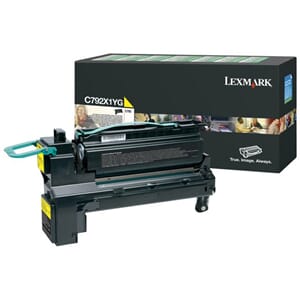 TONER LEXMARK C792 YELLOW HC 20K