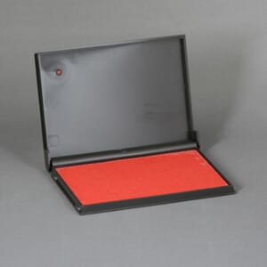 STEMPELPUTE RØD 50x90mm