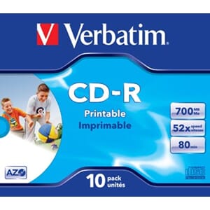 CD-R 10PK M/COV. 10 STK