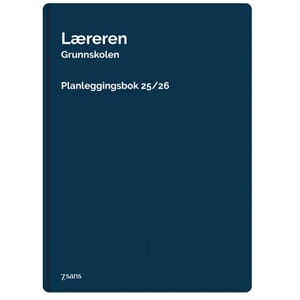 PLANLEGGINGSBOK 25/26 LÆREREN GRUNNSKOLEN 7.SANS