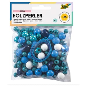 FOLIA TREPERLER 60G BLÅ/TURKIS