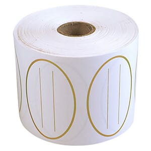 MERKELAPPER JUL OVAL GULL (1000)