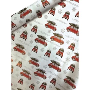 DISKRULL JULEPAPIR 154Mx57CM DRIVING HOME