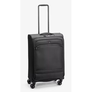 KOFFERT BOARDING MELLOMSTOR 65X42X26CM STOF SORT 2,6KG