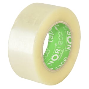 PAKKETAPE ECO 55MM X 180M KLAR STØYSVAK