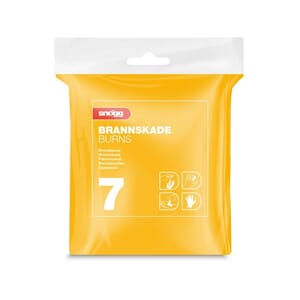 SNØGG INNHOLDSPOSE 7 BRANNSKADE