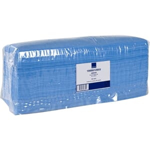 ALLBRUKSKLUT BLÅ 1 LAGS 42X38CM INTERFOLD ABENA (80 STK)