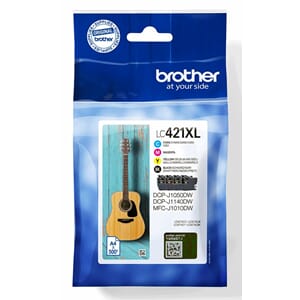 BLEKK BROTHER LC 421 XL SAMLEPAKKE C-M-Y-BK