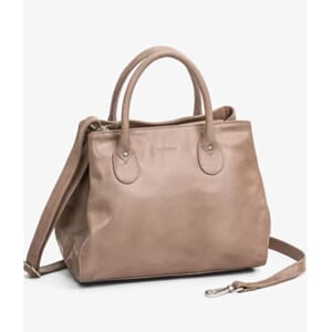 HÅNDVESKE MEDIUM TAUPE SKINN THE MONTE