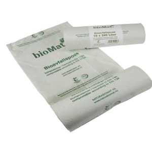 BIOSEKK BIOMAT LINER 17MY 240L (10 STK)