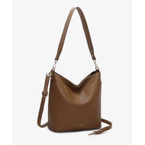 VESKE BUCKET BAG VERA TAUPE LYCKE