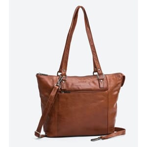 HÅNDVESKE MEDIUM BRIDGE SKINN THE MONTE