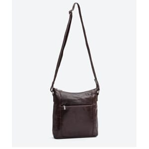 SKULDERVESKE BRUN SKINN THE MONTE