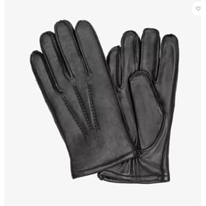 HERREHANSKE SORT STR 10 LAMMESKINN HANDSKKOMPANIET