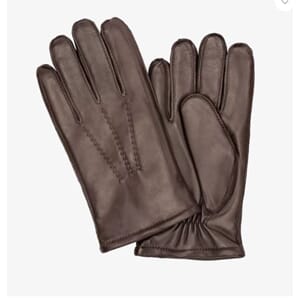 HERREHANSKE BRUN STR 9,5 LAMMESKINN HANDSKKOMPANIET