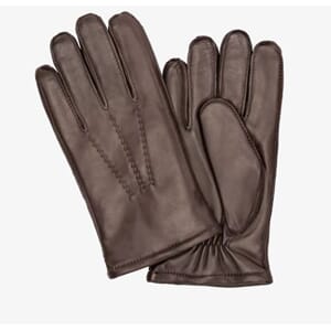 HERREHANSKE BRUN STR 10 LAMMESKINN HANDSKKOMPANIET