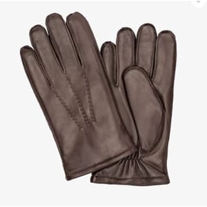 HERREHANSKE BRUN STR 10,5 LAMMESKINN HANDSKKOMPANIET