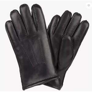 HERREHANSKE SORT STR 9 LAMMESKINN HANDSKKOMPANIET