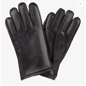 HERREHANSKE SORT STR 9,5 LAMMESKINN HANDSKKOMPANIET