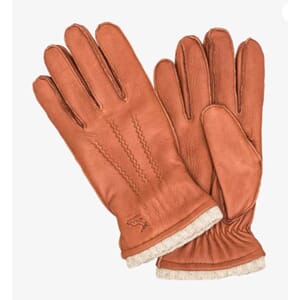 HERREHANSKE COGNAC STR 9 HJORTESKINN HANDSKKOMPANIET