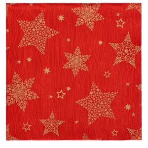 SERVIETT PAPSTAR CHRISTMAS SHINE (20)