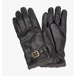 DAMEHANSKE SORT STR 6,5 SKINN GEITENAPPA HANDSKKOMPANIET