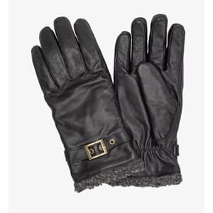 DAMEHANSKE SORT STR 8,5 SKINN GEITENAPPA HANDSKKOMPANIET