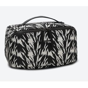 TOALETTVESKE VOLDA BLACK/BEIGE LYCKE