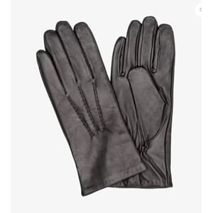 DAMEHANSKE SORT STR 7 LAMMENAPPA HANDSKKOMPANIET