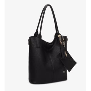 TOTE VESKE MARY SORT LYCKE