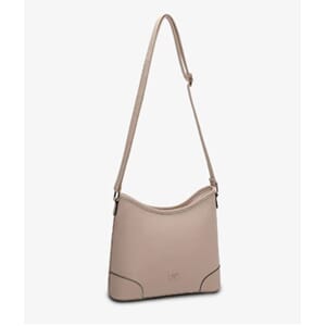 SKULDERVESKE SAGA BEIGE LYCKE