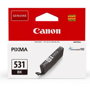 BLEKK CANON 531 SORT BK
