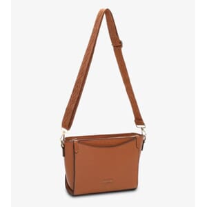 SKULDERVESKE PATRICIA COGNAC PUCCINI