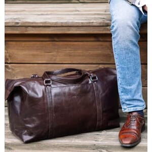 WEEKEND BAG 28L SKINN BRUN THE MONTE